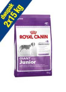 ROYAL CANIN GIANT JUNIOR dostÃÂpne do wyczerpania zapasÃÂ³w 2x15...