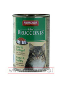 ANIMONDA BROCCONIS KARMA DLA KOTA - DZICZYZNA I DRB 400 g - 2854928859