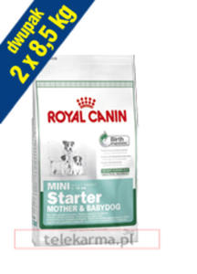 ROYAL CANIN MINI STARTER MOTHER&BABYDOG 2x8,5 kg - 2858402401