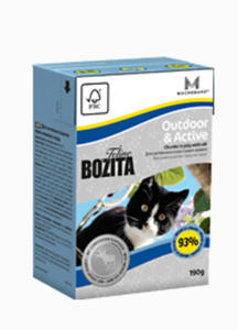 BOZITA OUTDOOR / ACTIVE MOKRA KARMA DLA KOTW AKTYWNYCH 190g - 2863345349