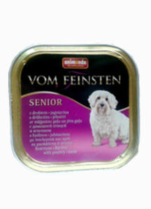 ANIMONDA VOM FEINSTEN SENIOR Z DROBIEM I JAGNICIN dostpne do wyczerpania zapasw 150 g - 2875762622