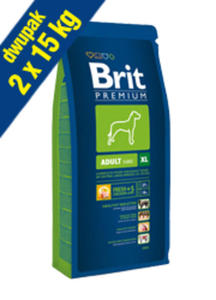 BRIT PREMIUM ADULT EXTRA LARGE 2x15 kg - 2847503176