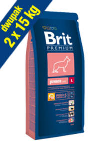 BRIT PREMIUM JUNIOR LARGE 2x15 kg - 2845624861