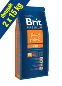 BRIT PREMIUM ADULT SPORT 2x15 kg - 2825195373