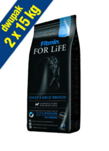 FITMIN DOG FOR LIFE ADULT LARGE BREED 2x15 kg - 2855963641