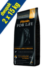 FITMIN DOG FOR LIFE JUNIOR LARGE BREED 2x15 kg - 2857855442