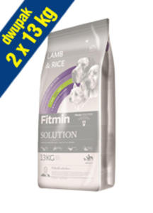 FITMIN DOG SOLUTION LAMB&RICE 2x13 kg - 2858402429