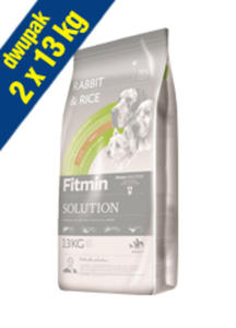 FITMIN DOG SOLUTION RABBIT&RICE 2x13 kg - 2852569611