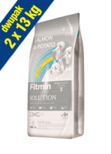 FITMIN DOG SOLUTION SALMON&POTATO 2x13 kg - 2858259132