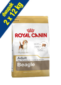 ROYAL CANIN BREED BEAGLE ADULT 2x12 kg - 2856154875