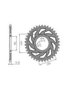 Zbatka napdzana SUNSTAR 1-3356 [46 zbw] - 2858363260