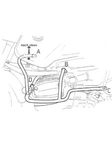 G-mol silnika Hepco&Becker do BMW R 850 GS / R 1100 GS Srebrny - srebrny - 2858363345