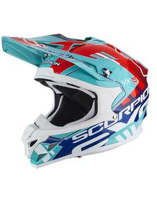 Kask Scorpion VX-15 Evo Air ARGO - Green/blue - 2858363389