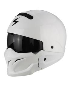 Kask moduowy Scorpion EXO-COMBAT WHITE - White - 2858363414