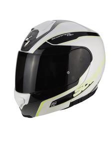 Kask szczkowy Scorpion EXO-3000 AIR STROLL - white/black/neonyellow - 2858673809