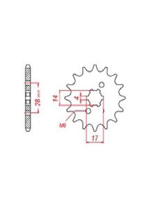 Zbatka napdowa SUNSTAR 225 [13 zbw] - 2858673826