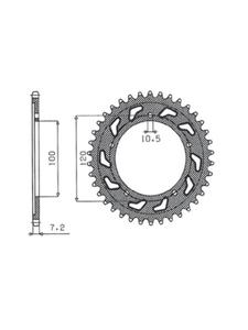 Zbatka napdzana SUNSTAR 1-4430 [42 zby] - 2858673835