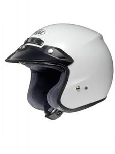 Kask otwarty SHOEI RJ PLATINUM-R WHITE - White - 2832666481