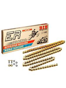 KTM LC2 125/ EXC 125/ SX 250/ SX-F 250/ XCW-F 250 zestaw napdowy DID520 ERS2 G&G EXCLUSIVE RACING (acuch super wzmocniony, bezoringowy, gold&gold) zbatki SUNSTAR - DID520 ERS2 G&G - 2832668340