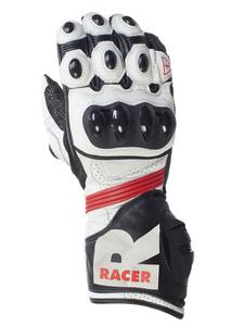 Rkawice RACER R-SAFE - biae - 2832669666