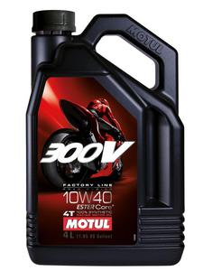 Motul 300V 4T Factory Line / Double Ester SAE 10W40 4L - 2832663199