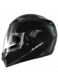 Integralny kask motocyklowy SHARK S700 - BLACK - 2832663976