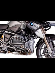 Gmole PUIG do BMW R1200GS 13 (czarne, dolne - silnika) - czarne