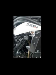 Crash pady przd R&G do Triumph Speed Triple 11-15 (czarne) - 2832678386