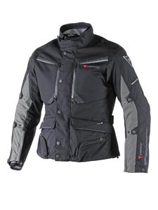 Kurtka tekstylna Dainese SANDSTORM GORE-TEX - BLACK/BLACK/DARK-GULL-GRAY - 2832678839