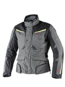 Kurtka tekstylna Dainese SANDSTORM GORE-TEX - DARK-GULL-GRAY/BLACK/FLUO-YELLOW - 2832678840