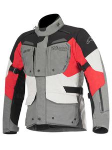 Motocyklowa Kurtka tekstylna Alpinestars Durban Gore-Tex - szary/czarny/czerwony - 2847208795