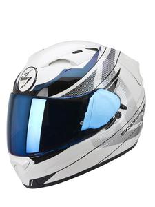 Kask Scorpion EXO-1200 AIR FULMEN - pearl white/blue - 2832680822