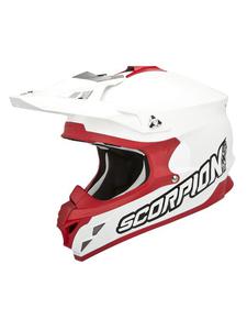 Kask Scorpion VX-15 Evo Air Solid - White/red - 2832680936