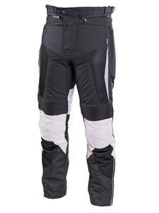 Tekstylne spodnie motocyklowe SECA HYBRID II - Gray - 2832681362