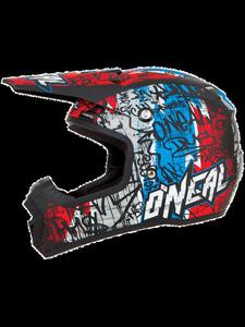 Kask Motocross O'neal Seria 5 VANDAL - blue/red/white - 2832681365