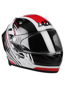 Integralny kask motocyklowy LAZER Osprey Slick - Black Carbon/White/Red - 2832681706