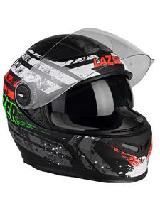 Integralny kask motocyklowy LAZER Bayamo Splash - Black/White/Red/Green/Matt - 2832681714