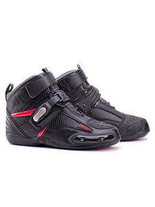 Krótkie buty motocyklowe SECA IMPULSE - black/red
