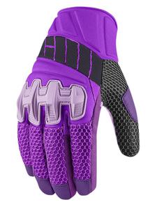 Damskie rkawice motocyklowe Overlord Mesh Icon - purple - 2832683189