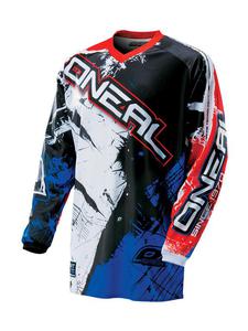 Bluza Enduro O'neal Element SHOCKER - Black/Red/Blue - 2835559803