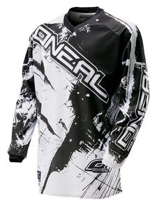 Bluza Enduro O'neal Element SHOCKER - Black/white - 2835559805