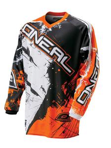 Dziecica Bluza O'neal Element Shocker pomaraczowa - Black/Orange