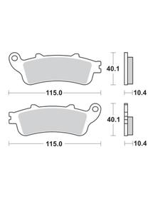 Klocki hamulcowe SBS 880 LS - 2840692848