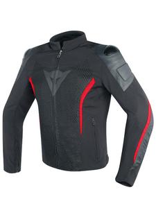 Kurtka tekstylno-skrzana Dainese MIG - black/red - 2843801078