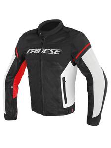 Kurtka tekstylna Dainese AIR FRAME D1 TEX - black/white/red - 2843801085