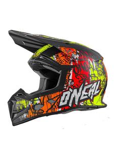 Kask Motocross O'neal Seria 5 Vandal Neon - blk/neon - 2844058278