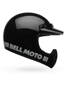 Kask integralny BELL MOTO-3 CLASSIC - BLACK - 2844647591