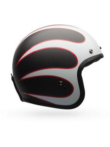 Kask otwarty BELL CUSTOM 500 CARBON ACE CAFE TON UP - Black/white - 2844647631