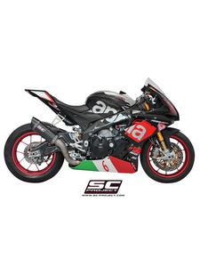 Tumik SLIP-ON OVAL RACING SC-Project do Aprilia RSV4 RF/RR 15-16 - 2846435245