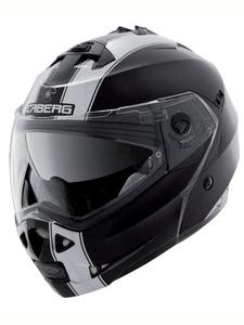 Szczkowy kask CABERG DUKE II LEGEND - Black/white